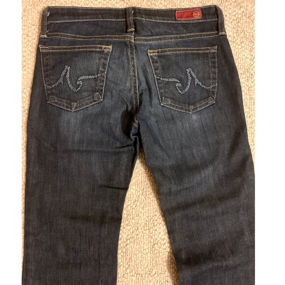 AG Adriano Goldschmied The Angel Bootcut Dark Wash Women's Denim Jeans Size 26R - Picture 11 of 11